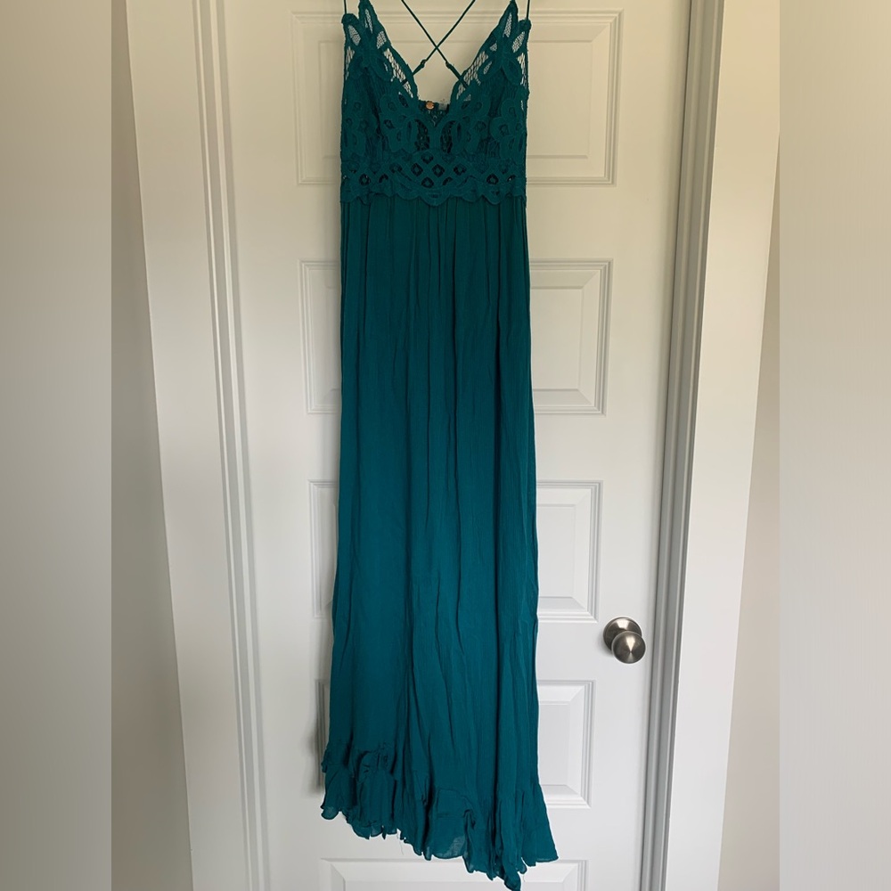 Free People Adella Maxi Slip Dress - NEW W TAGS